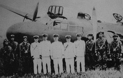 侵华日军镜头里的中日空中对决