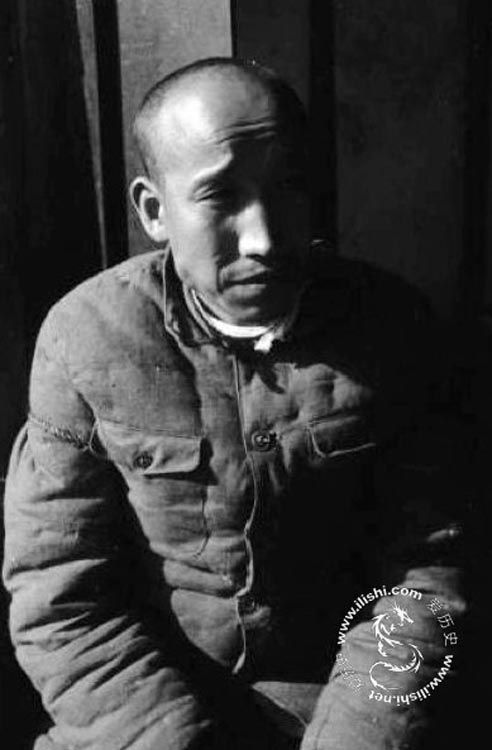 战争中被俘虏的日本士兵