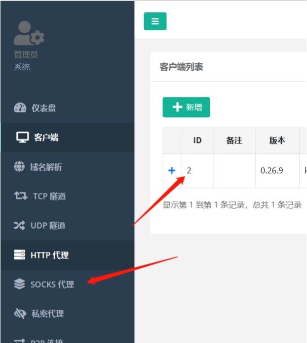 内网穿透代理（NPS）搭建以及使用
