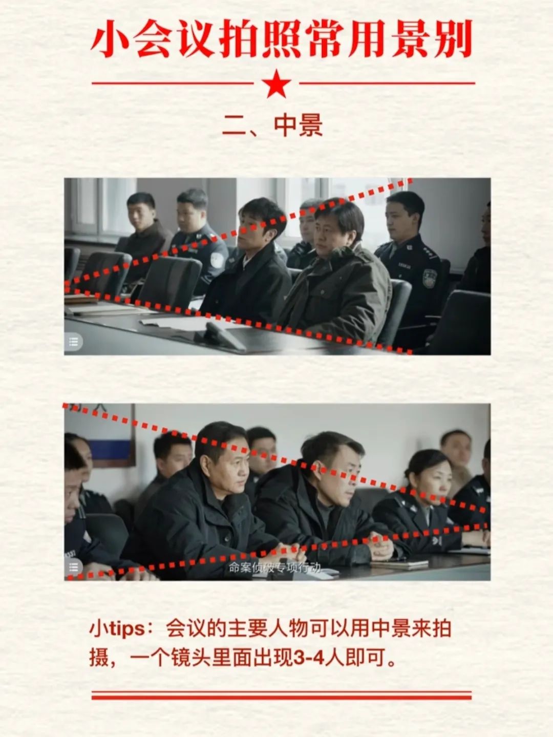 小型会议室开会怎么拍照？